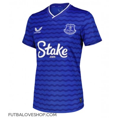 Dres Everton Vitaliy Mykolenko #16 Domáci pre Ženy 2025-26 Krátky Rukáv Dres Everton Vitaliy Mykolenko #16 Domáci pre Ženy 2025-26 Krátky Rukáv